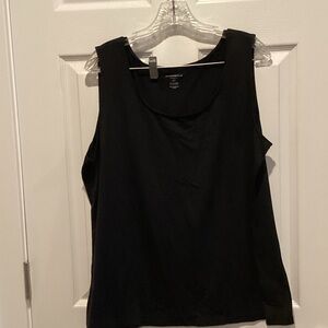 Charter Club Classic Black Tank Top